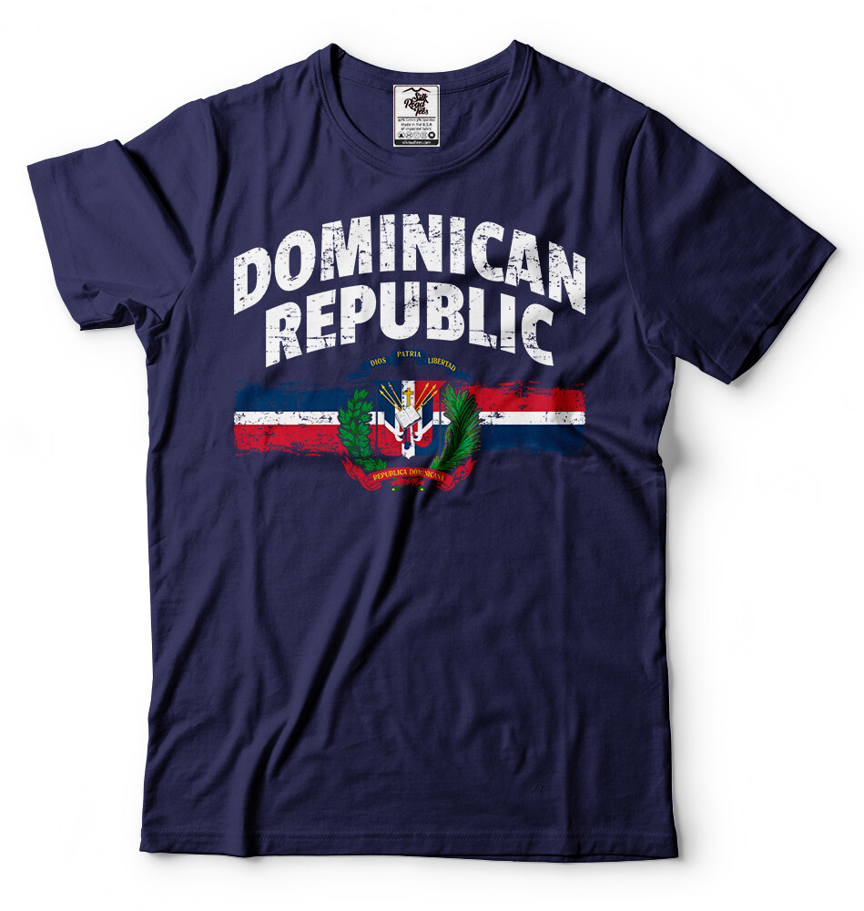 Dominican Republic T-shirt Republica Dominicana Tee Shirt National country Tee