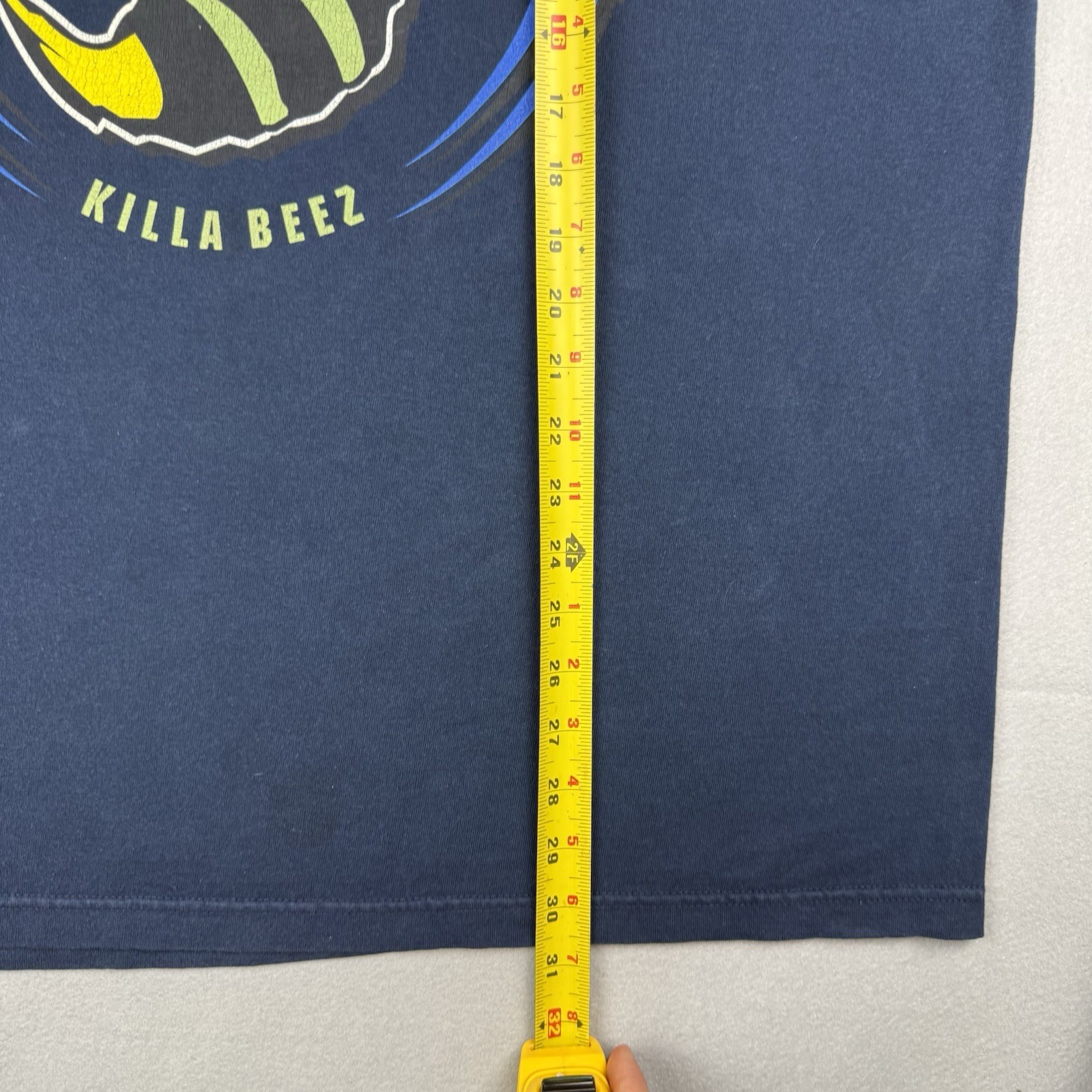 Vintage 90s Wu Wear Killa Beez Wu Tang Clan Rap Hip Hop Graphic T Shirt Size XXL