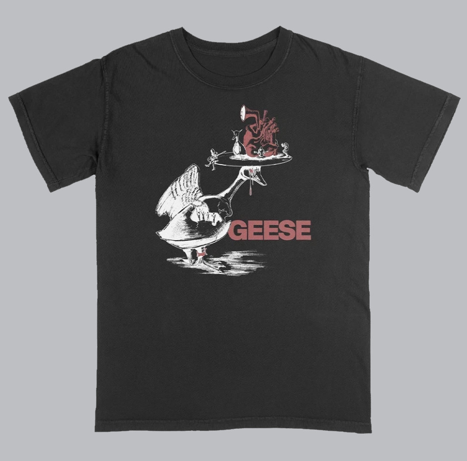 GEESE BAND Tour Black Cotton T-Shirt S To 5XL CA203