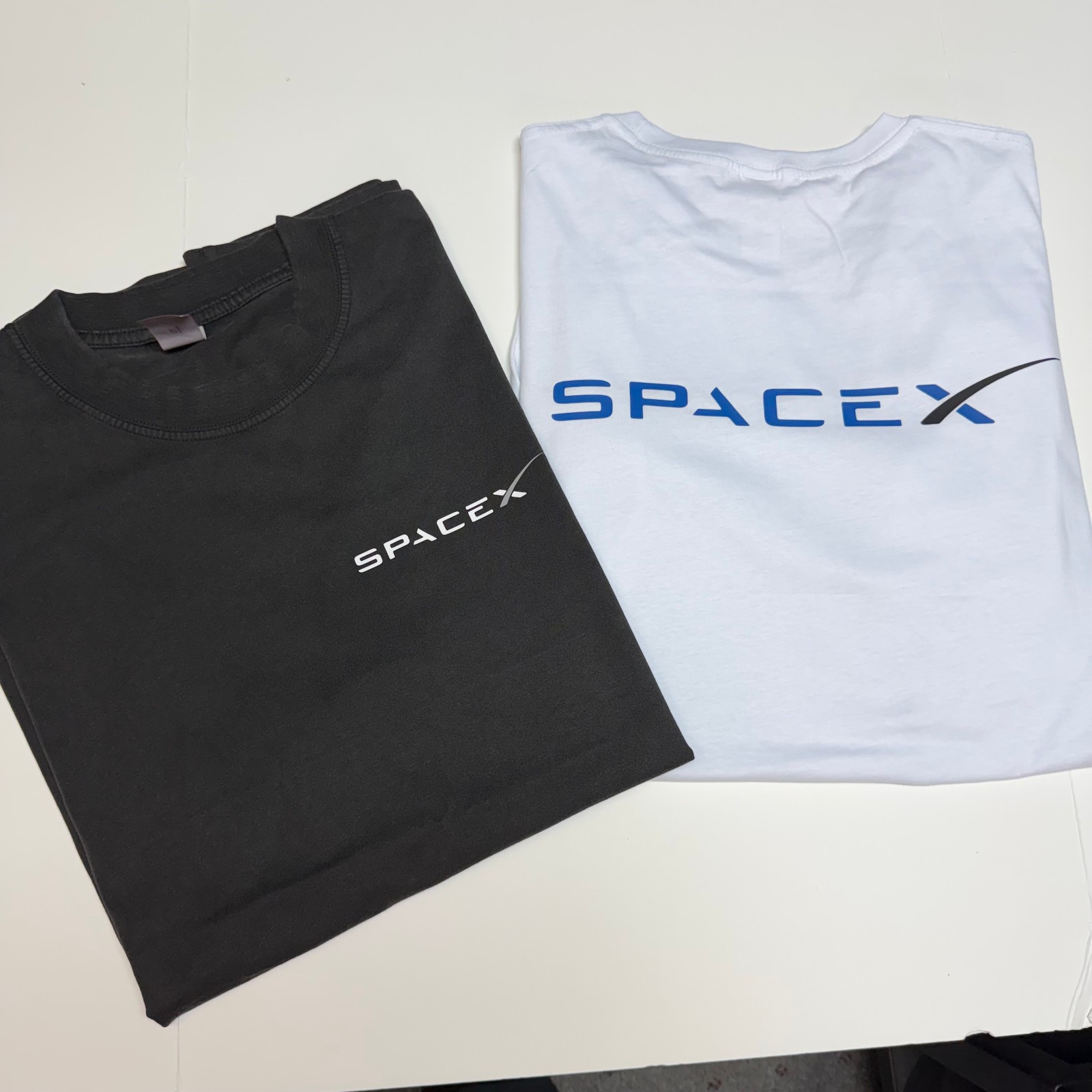 SpaceX Front and Back Print Shirt NASA Elon Musk Tesla Space X StarShip BFR