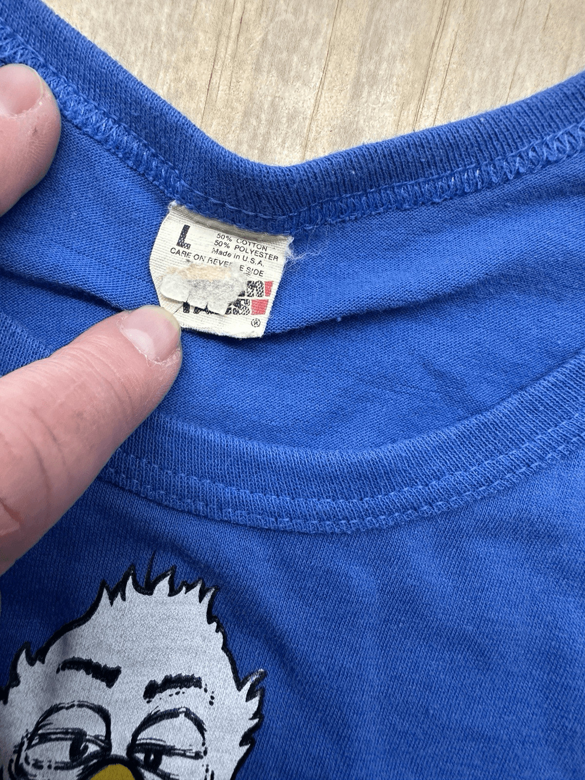 Vintage 80s Sportswear Party Animal Tank L Screen Stars I Don’t Do Mornings 1988