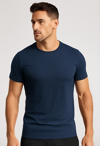 🔥 True Classic 7-Pack Crew Neck T-Shirts | Size M | + Bonus White Tee