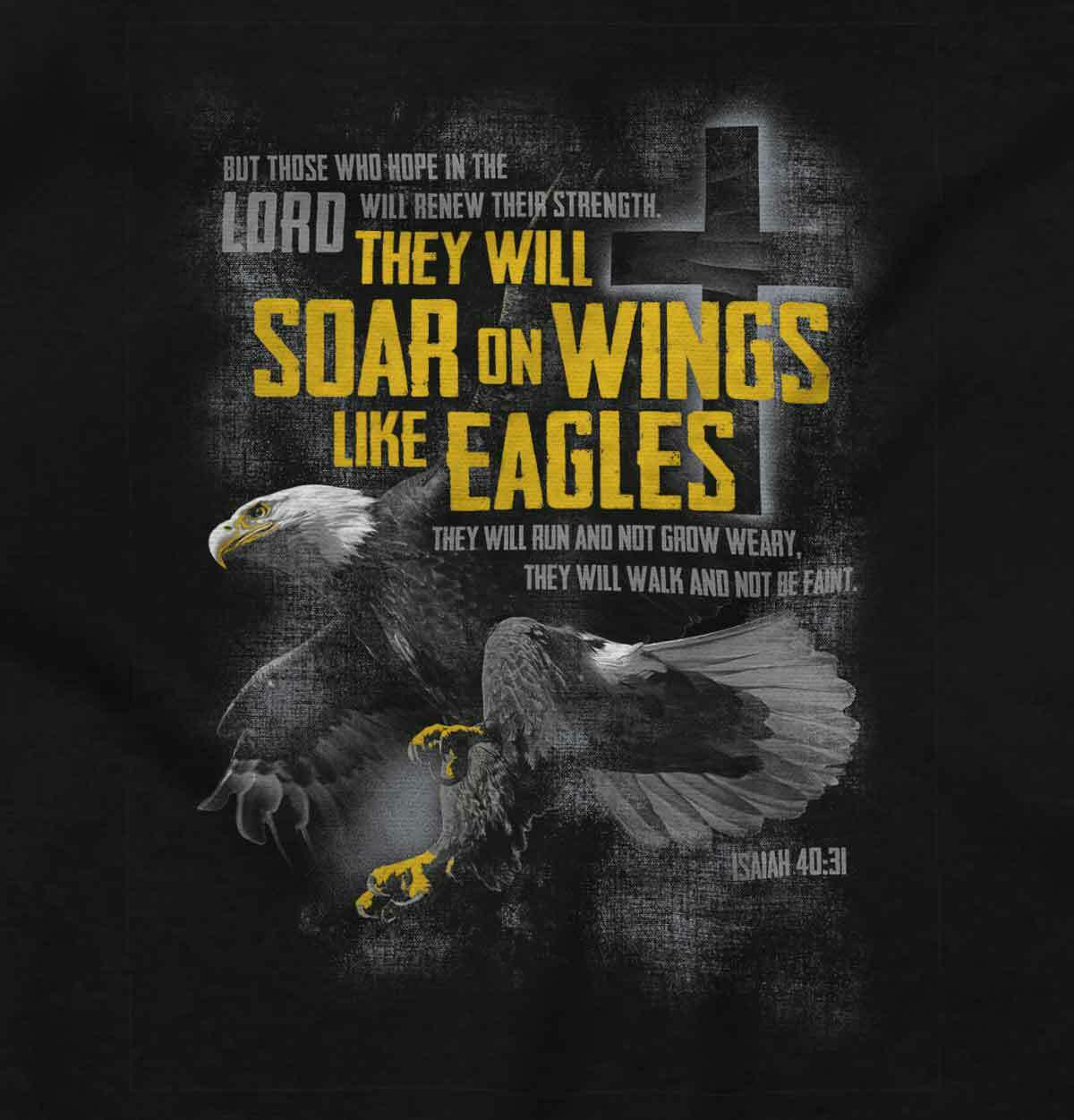 Christian Religious Bible Verse Inspiration Womens or Mens Crewneck T Shirt Tee