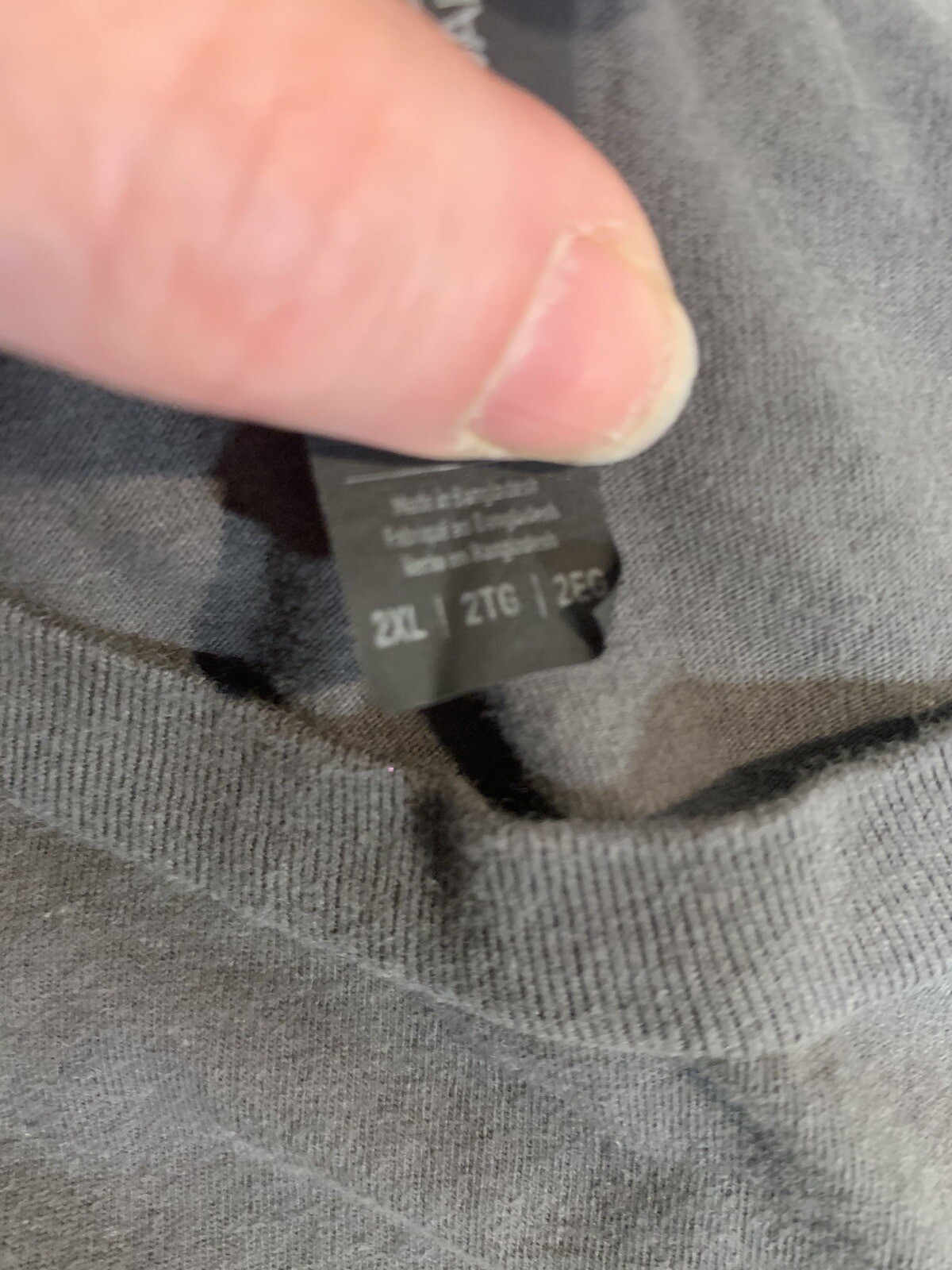 Men’s ‘Great Indoors National Park 2020’ T-shirt Gray Used Size 2XL