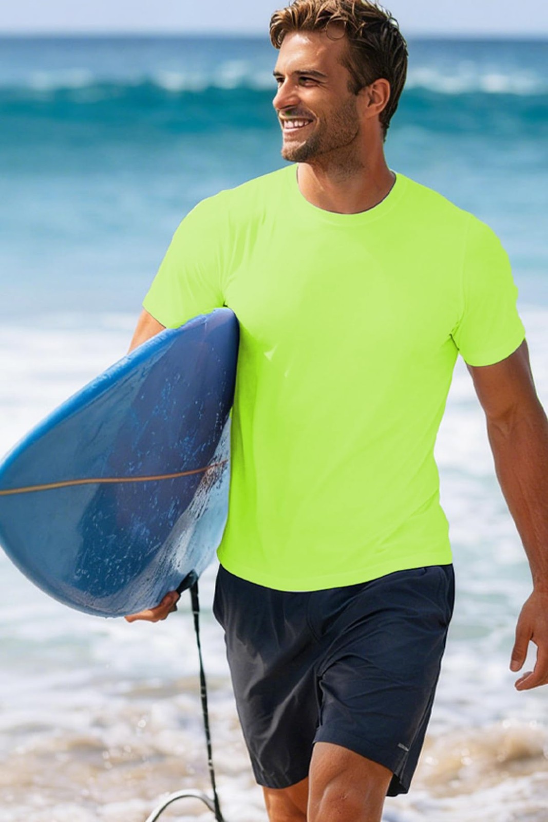 Men’s Performance Outdoor Shirt UV Blocking Rash Guards Quick Dry Lightweight…