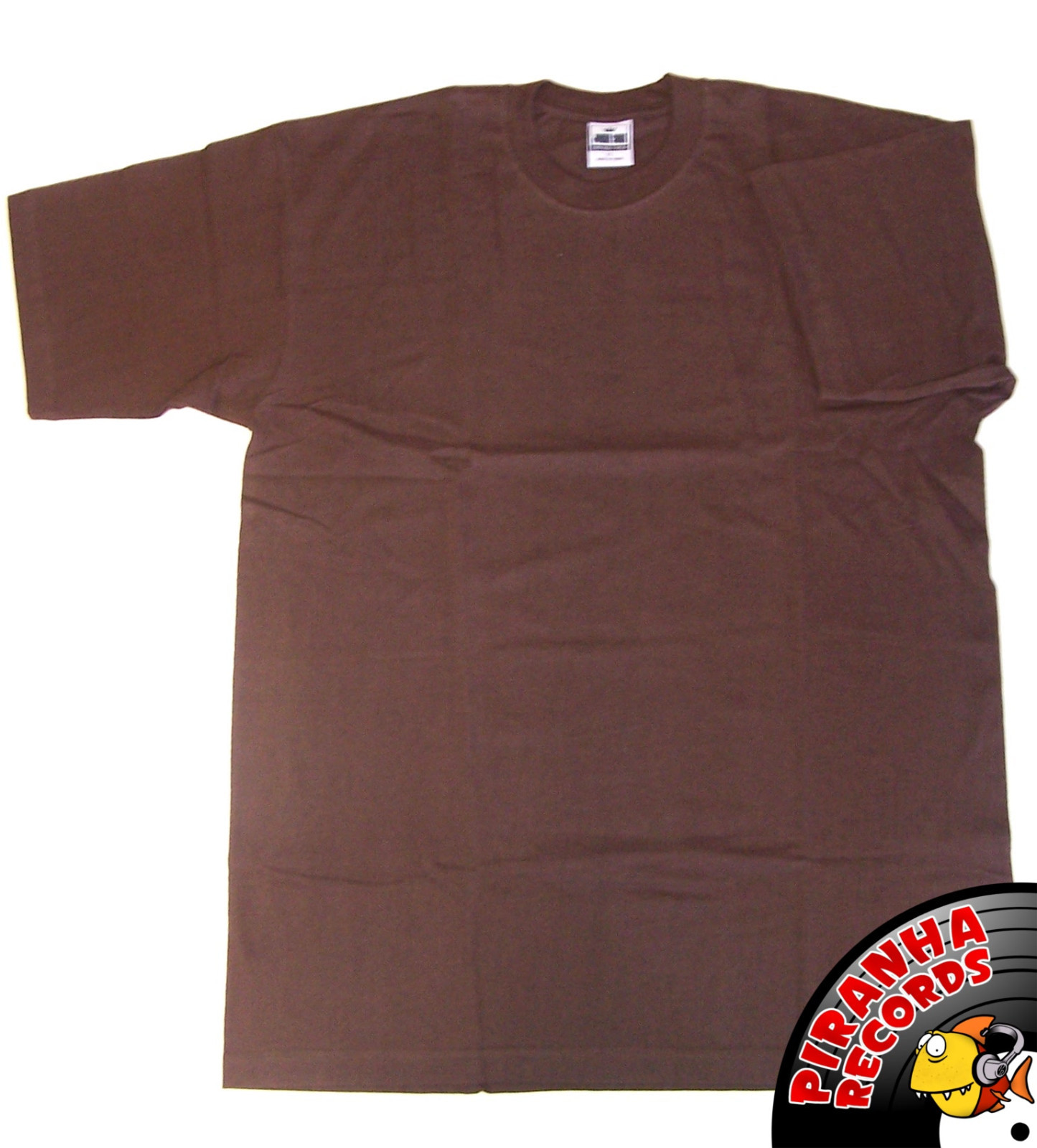 John Son Premium Quality Brown T-Shirt 3XL 100% Cotton Piranha Records