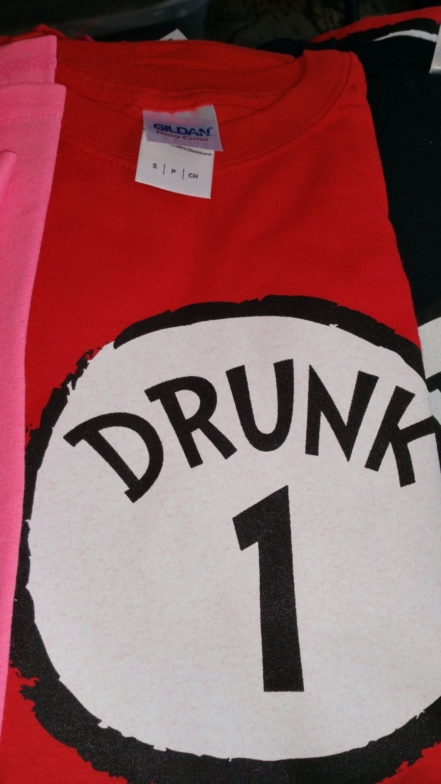 New DRUNK T SHIRT FUNNY SEUSS SHIRT Drunk ONE TWO 3 4 5 AND 6