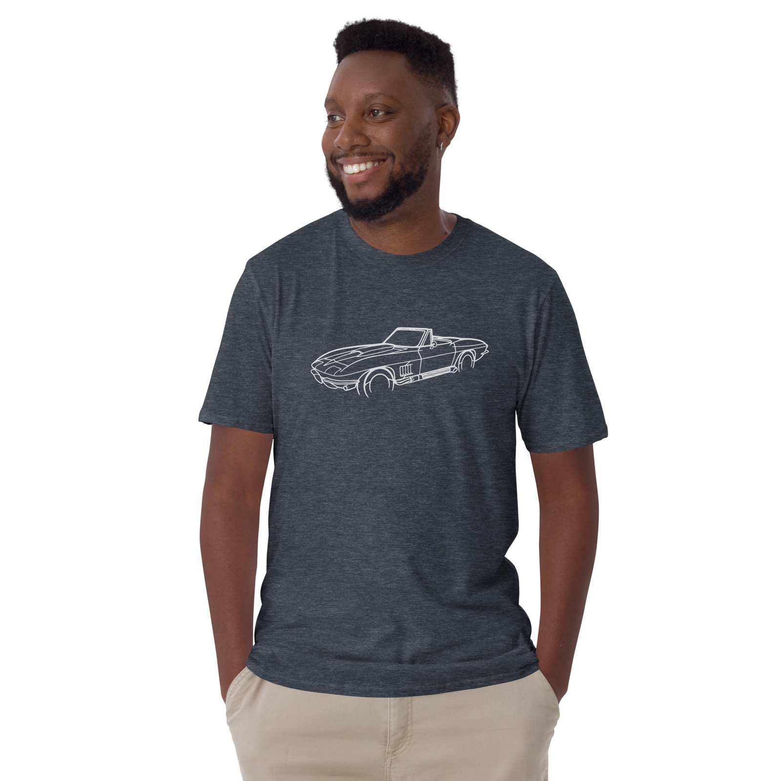 Softstyle T-Shirt For Chevrolet Corvette C2 Car Owners Birthday Gift Tee Shirt