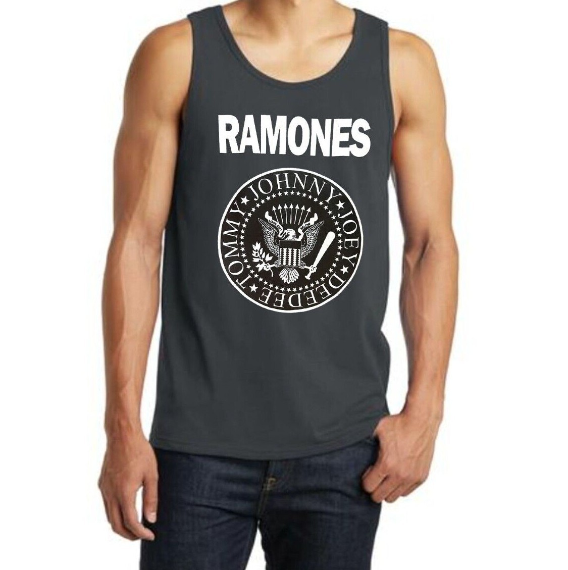 RAMONES PUNK ROCK Band Tank Top (Multiple Variations)