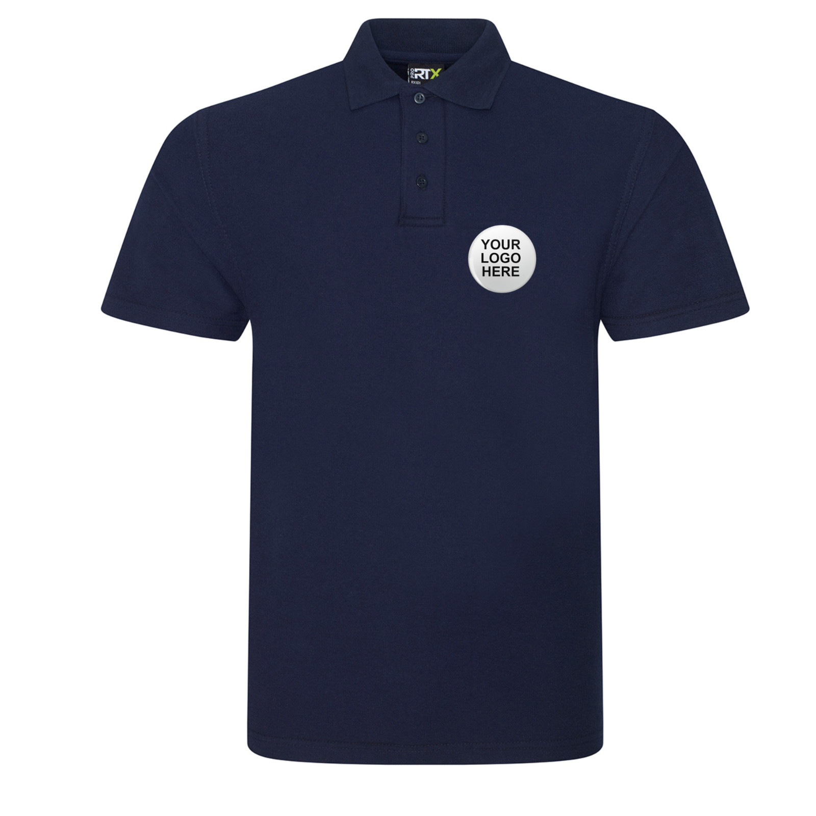 Your logo Polo Shirt with Embroidered Logo – Custom Workwear Uniform