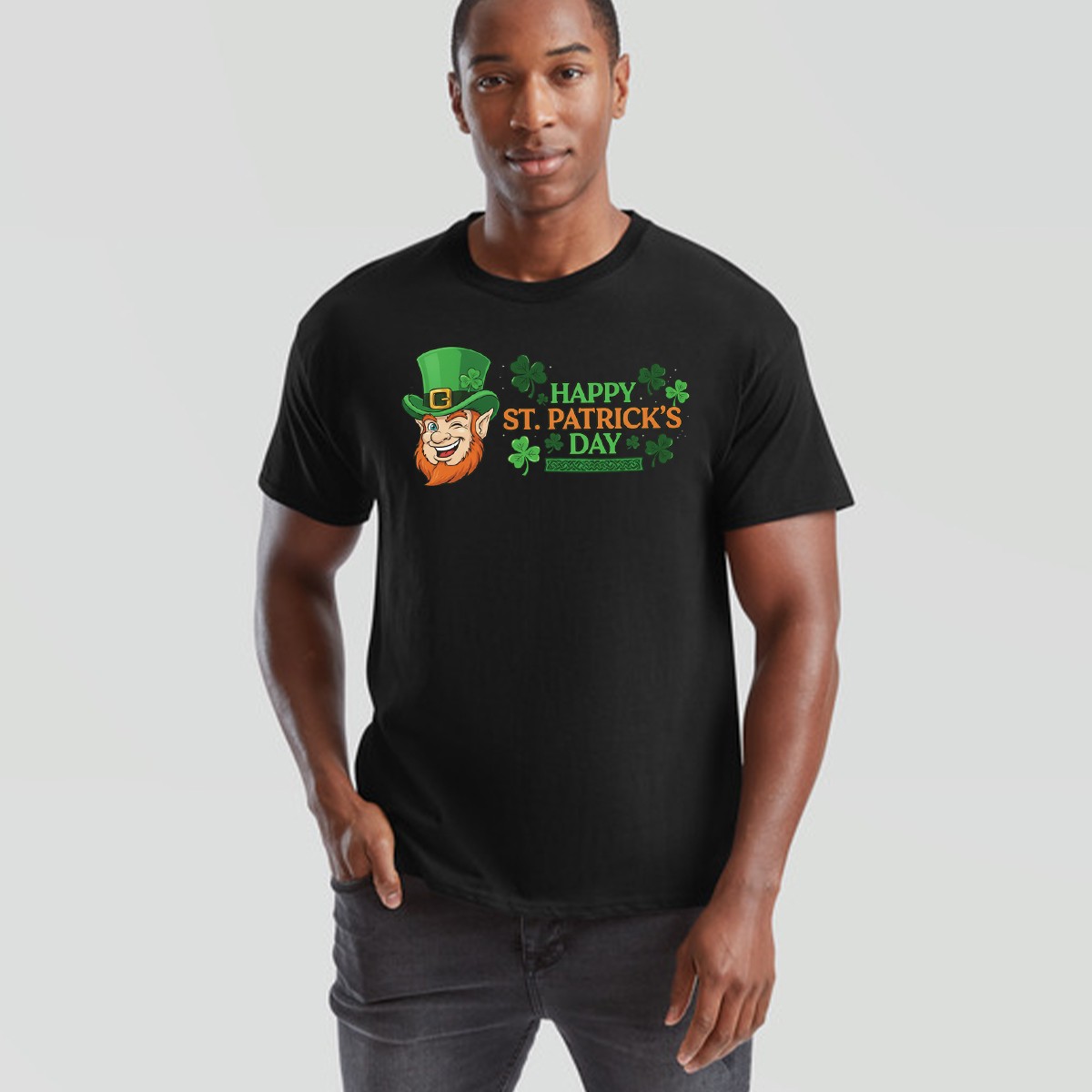 Happy St Patricks Day Mens Womens Shirt Festive Holiday Apparel