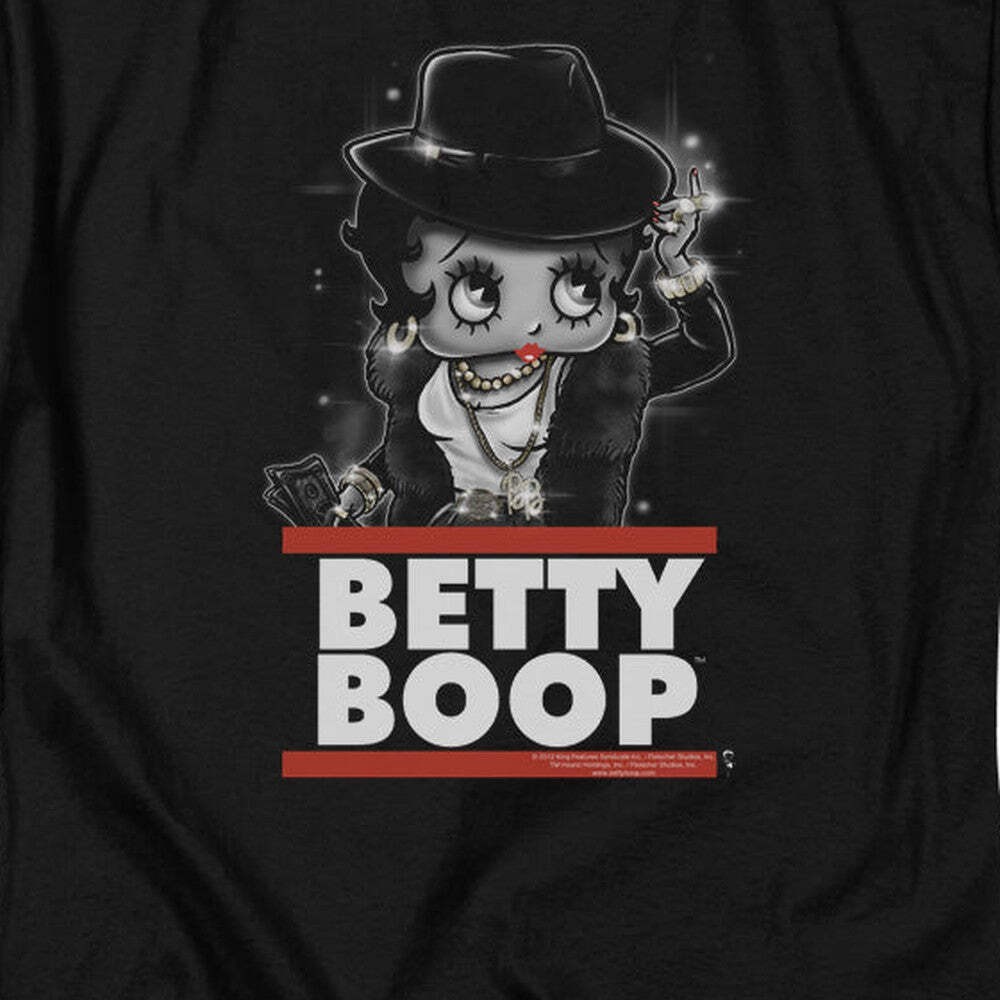 Betty Boop Bling Bling Boop Licensed Adult Unisex T-Shirt Regular Fit Tee SM-6X