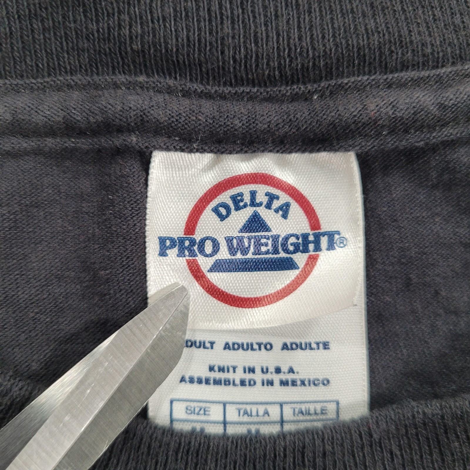 Vintage Simpsons Shirt Mens Medium Black Delta Pro Weight Springfield Rocks 00s