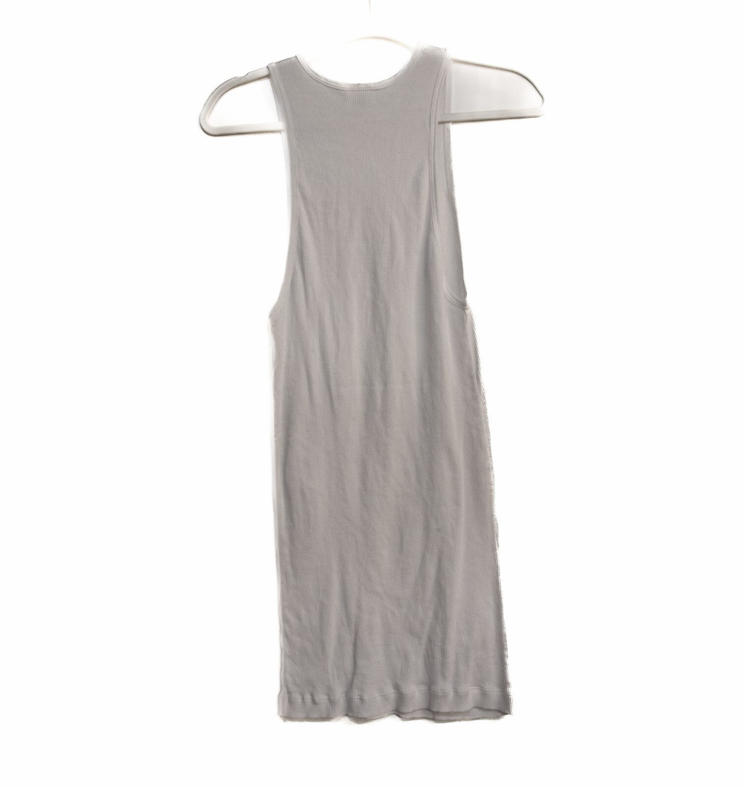 Credos For Mens White Basic Tank Top Solid Round Neck Sleeveless Pure Cotton 2XL