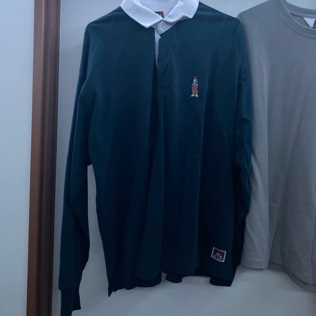 Ben Davis Polo Shirt M & T-Shirt S Set Casual Formal Cotton Japan For 14Y+