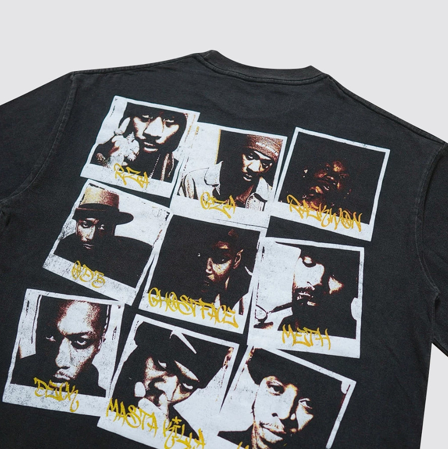 Vintage Wu Tang Clan T Shirt 90s Style Oversize Large Hip Hop Rap Tee REPRINT