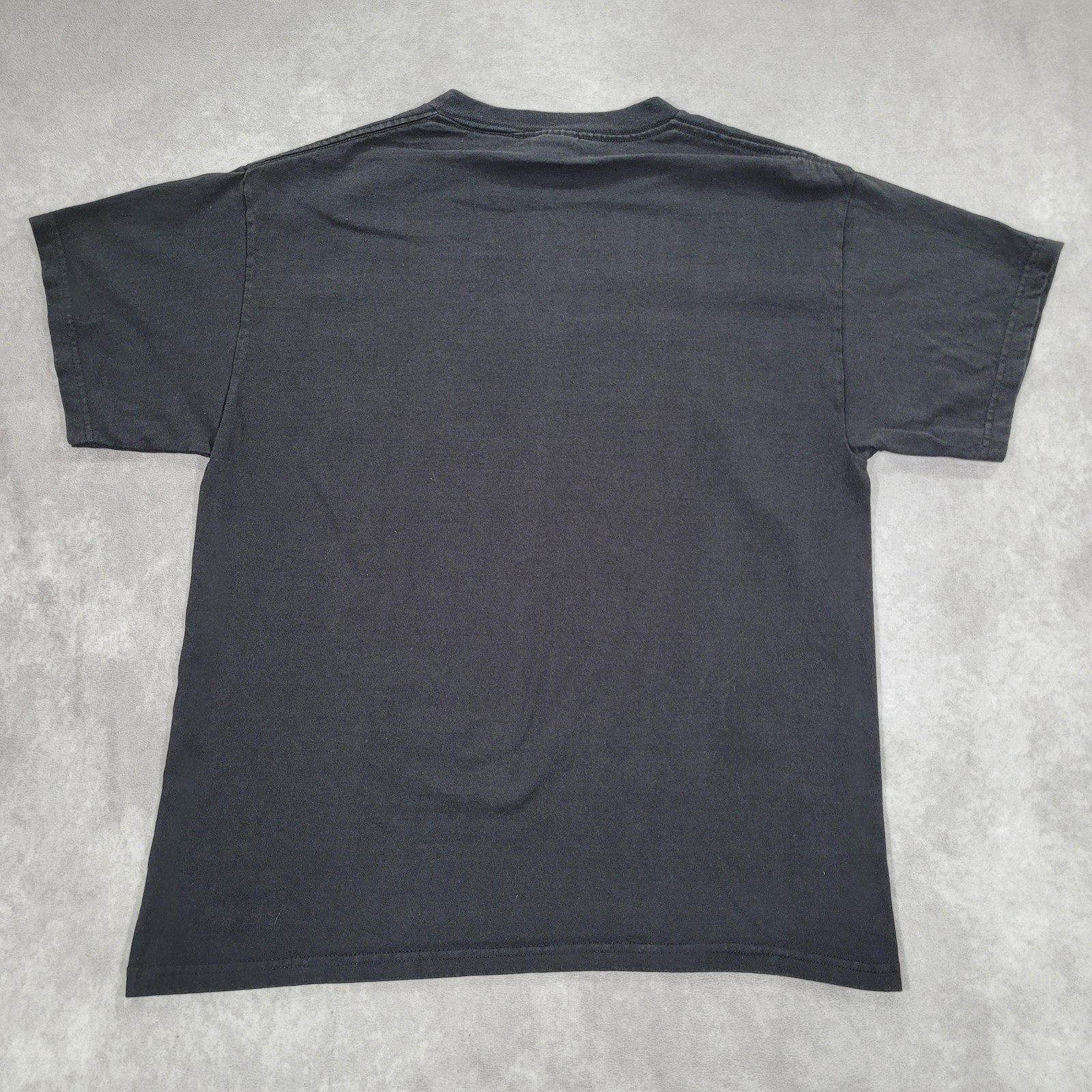 Vintage Simpsons Shirt Mens Medium Black Delta Pro Weight Springfield Rocks 00s