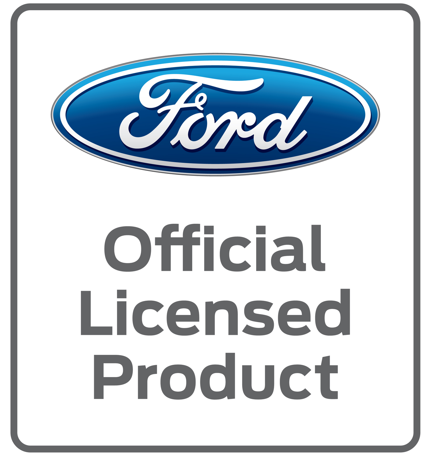 Ford Oval Tri Blend Wicking Polo Pocket Print
