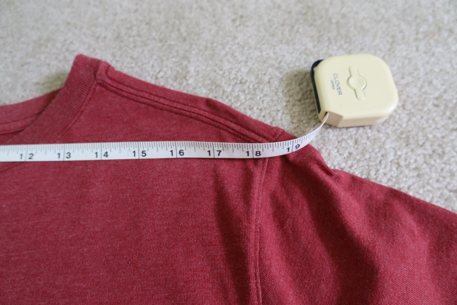 Outdoor Life River Washed Tee Shirt Mens Medium Red Pocket Short Sleeve