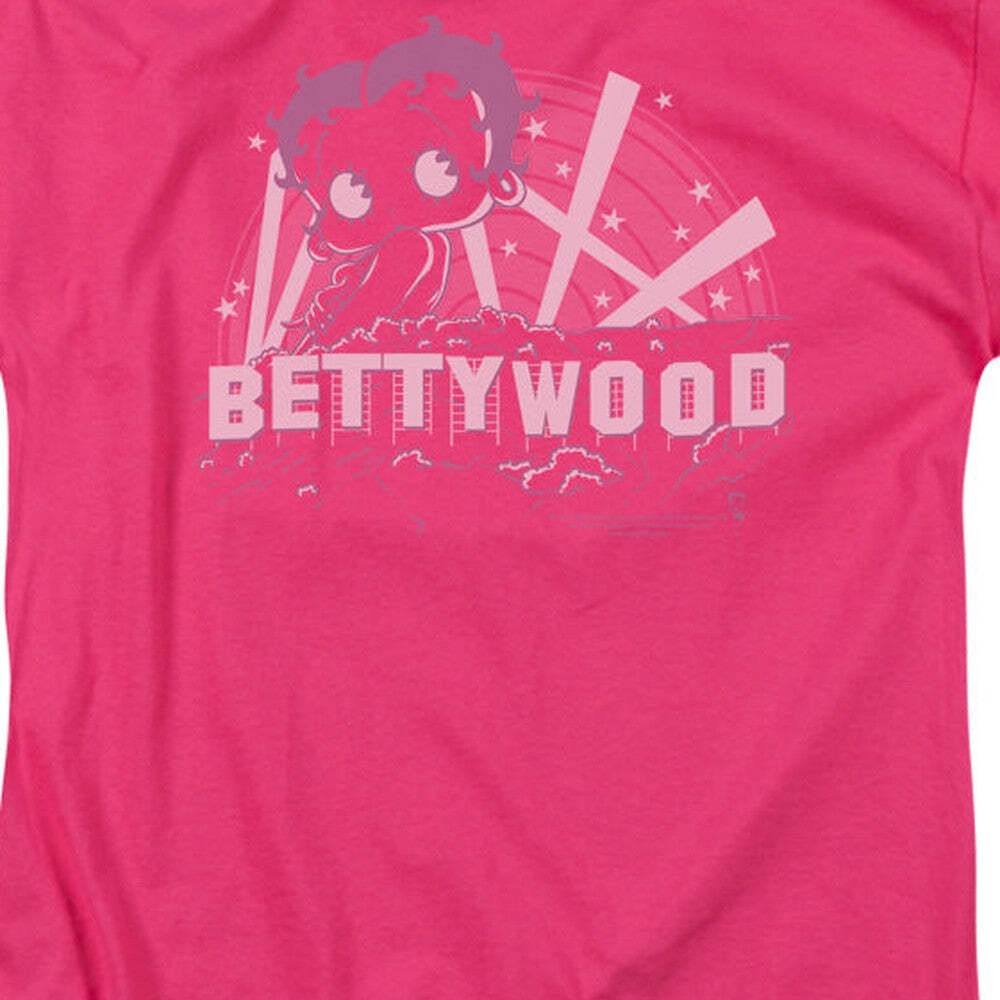 Betty Boop Bettywood Licensed Adult Unisex T-Shirt Regular Fit Tee SM-3X
