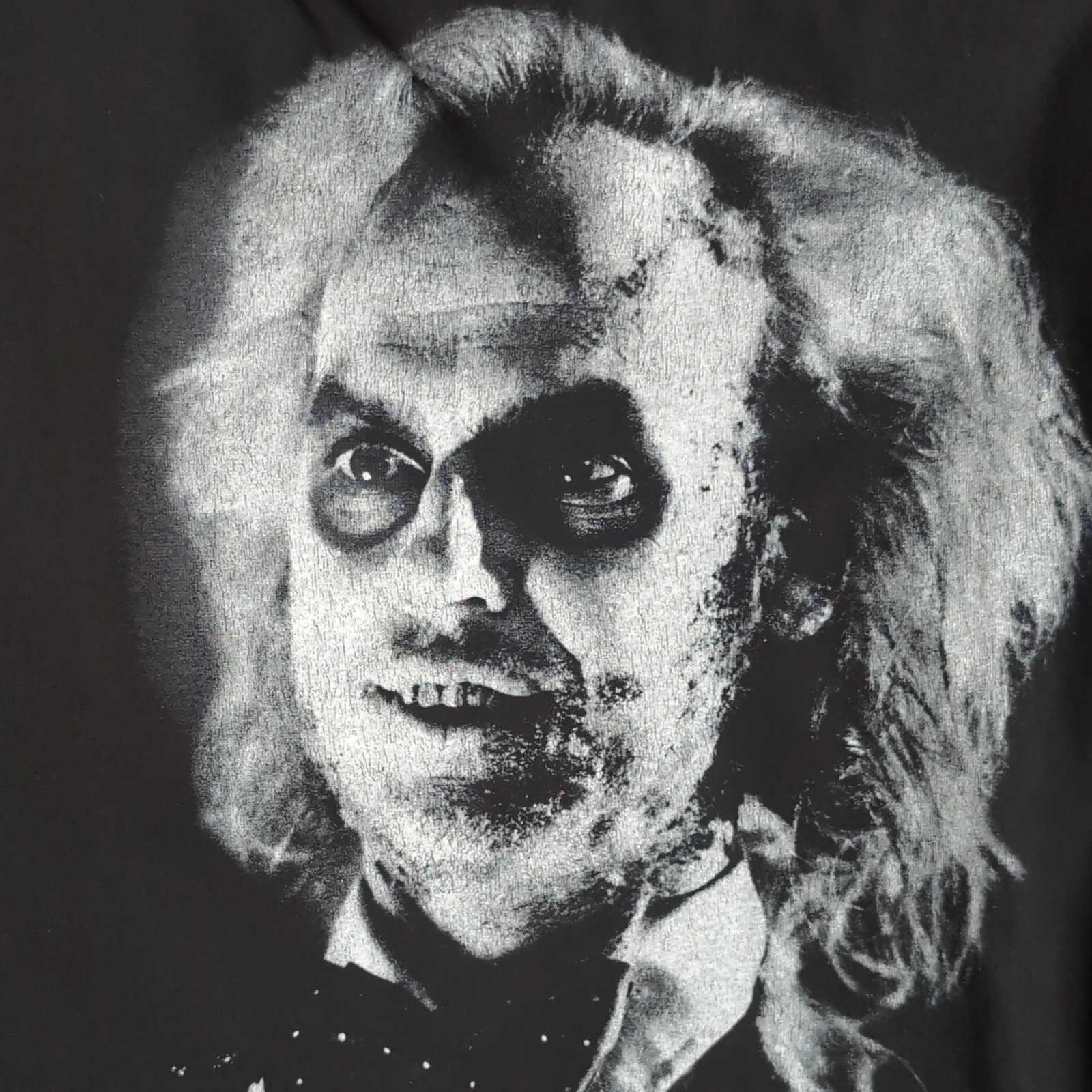 Civil Regime Beetlejuice Black Graphic Logo Crew Neck Short Sleeve T-Shirt XL
