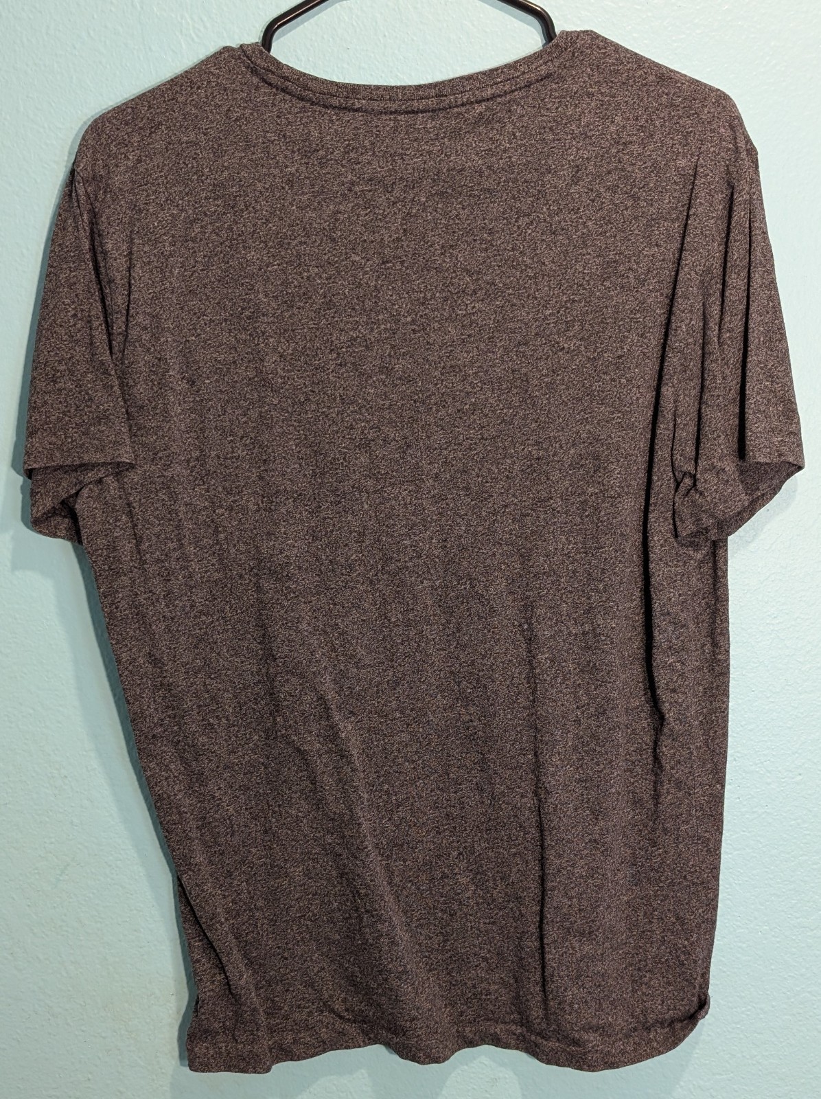 Polo Ralph Lauren Men’s T-Shirt Sz M Custom Fit Gray Cotton Burgundy Pony