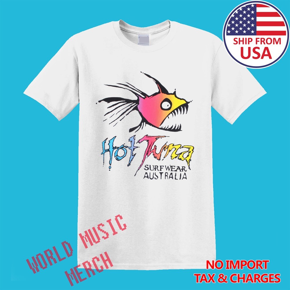 Hot Tuna Australia Surfing Men’s White Size S-5XL