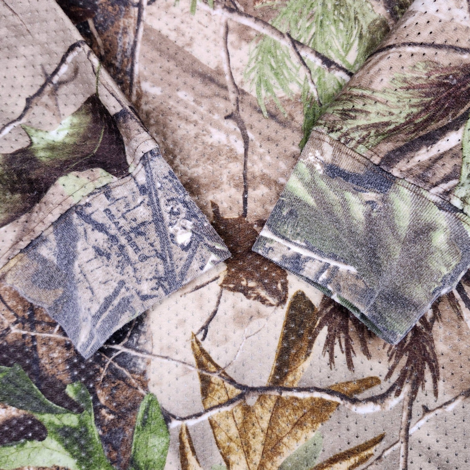 RedHead Camo Long Sleeve Shirt Mens XL Brown Realtree APG Mesh Pocket Tee