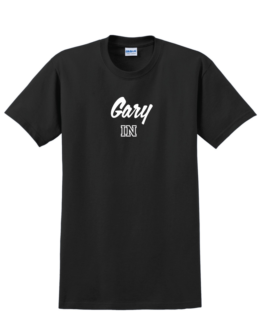 Gary, Indiana State T-Shirt Short Sleeve Graphic Tee Unisex apparel