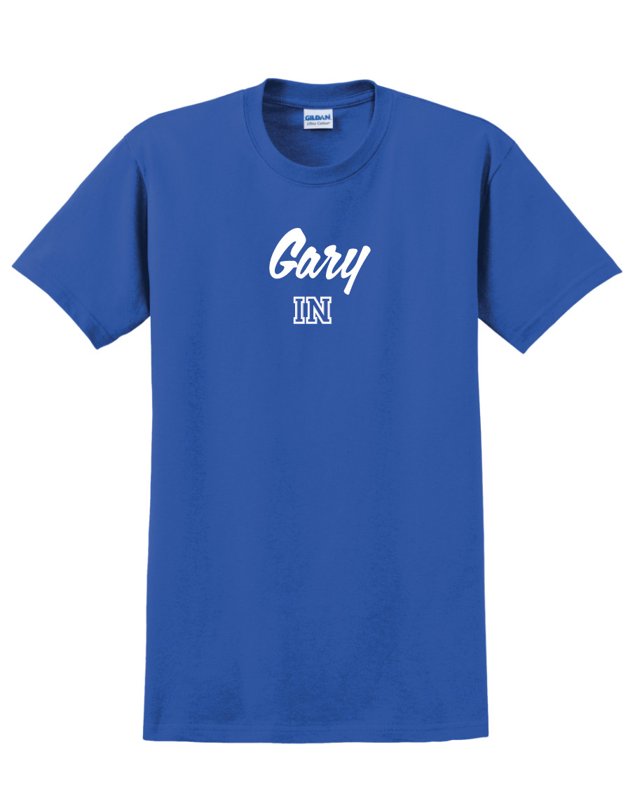 Gary, Indiana State T-Shirt Short Sleeve Graphic Tee Unisex apparel
