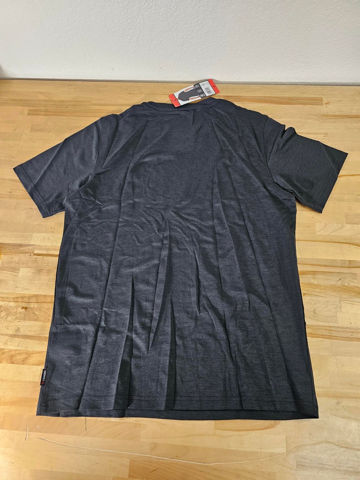 M / MEDIUM – BLACK – Gerry Men’s Lightweight Cool Knit Active Gym Tee Shirt