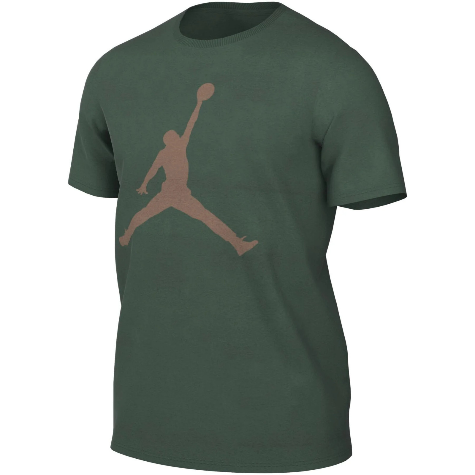 Nike Air Jordan Jumpman Logo Tee Mens T-Shirt Green Multi Size Casual Top