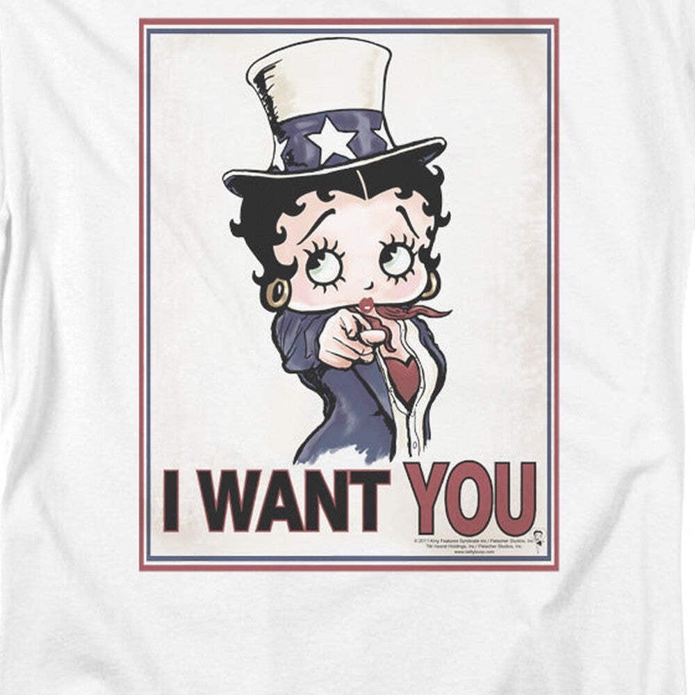 Betty Boop Auntie Boop Licensed Adult Unisex T-Shirt Regular Fit Tee SM-3X