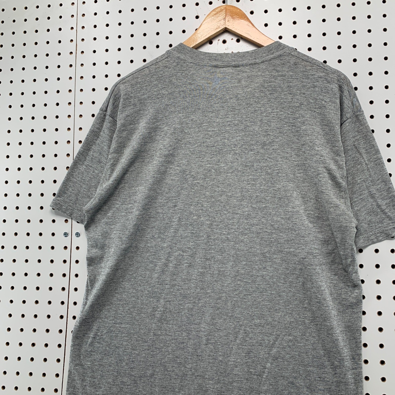Vintage Soffe US Army T Shirt Mens Large Gray 90s Military PT Graphic Tee