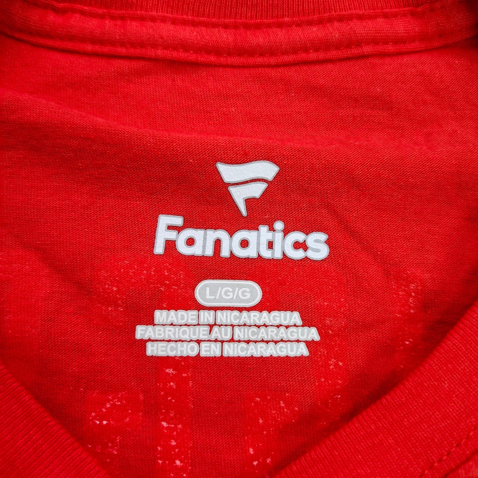 Fanatics Mens New England Patriots Diggs 8 Red Pat Patriot Graphic T-Shirt Large