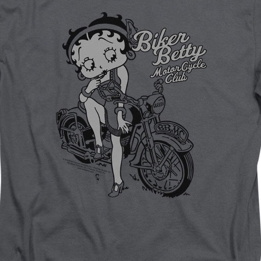 Betty Boop Bbmc Licensed Adult Unisex Long Sleeve T-Shirt SM-3X