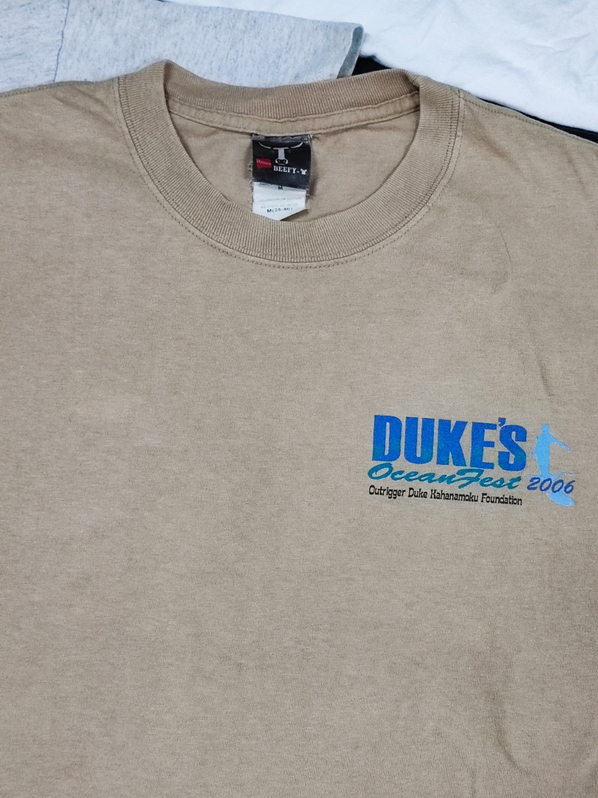 Vintage Y2K DUKES Oceanfest 2006 Duke kahanamoku T-shirt Size M Hanes beefy-t