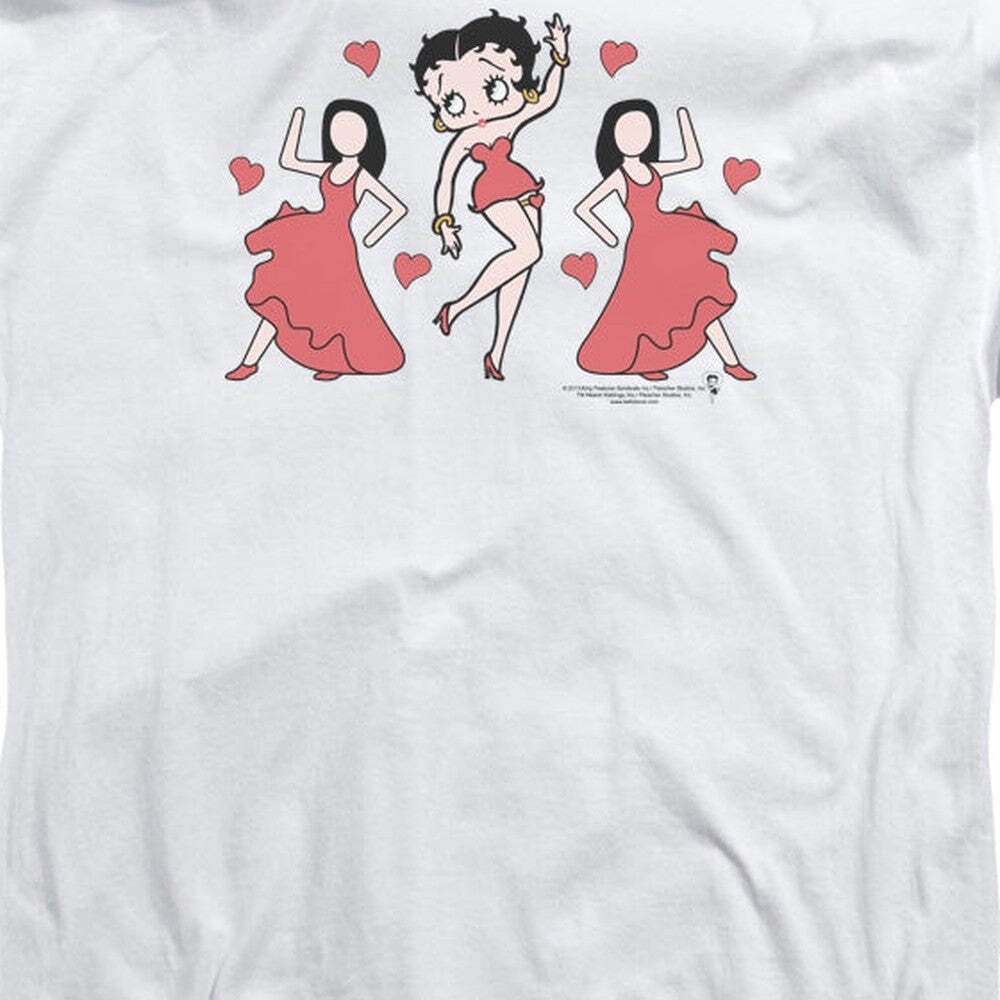 Betty Boop Bb Dance Licensed Adult Unisex Long Sleeve T-Shirt SM-3X