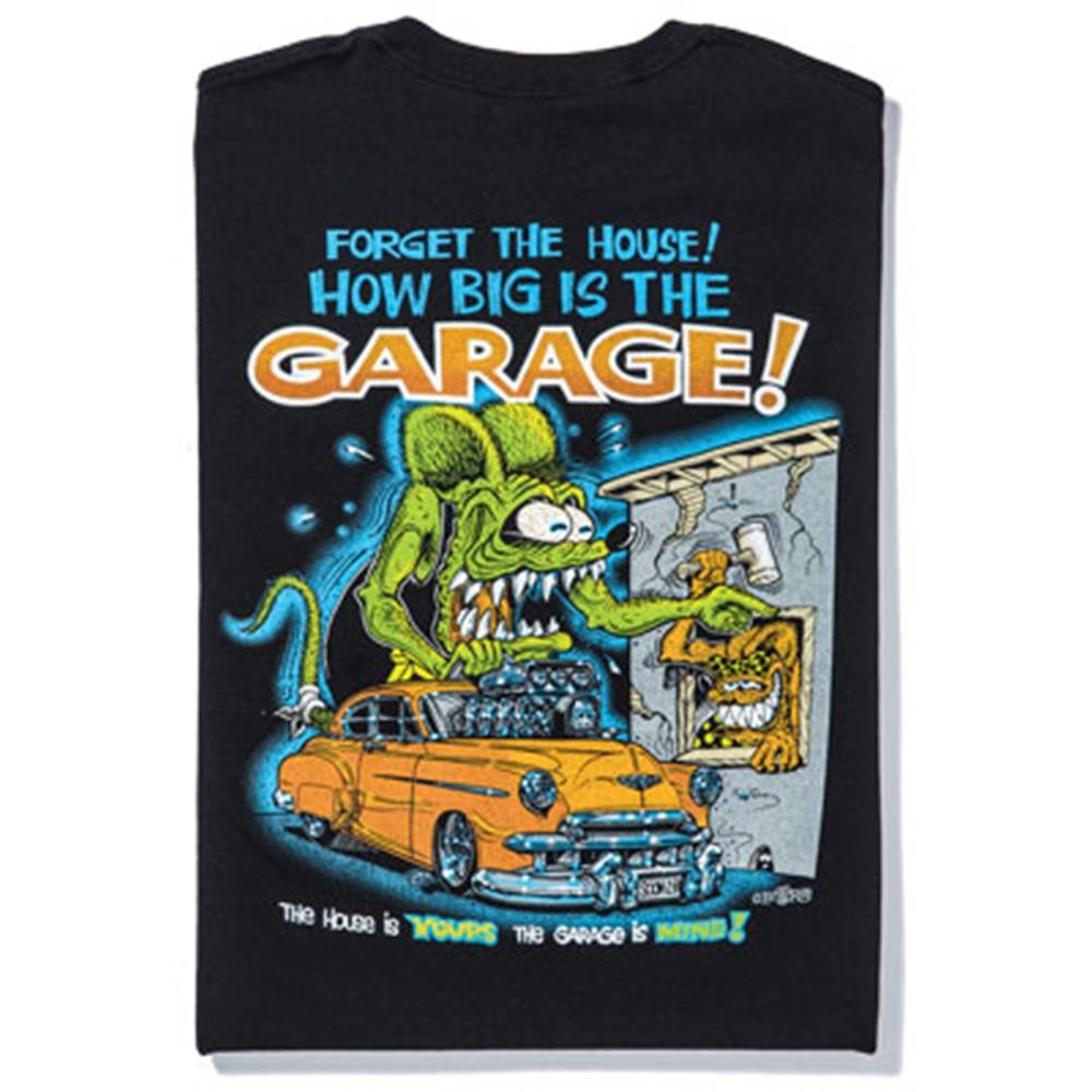 How Big is the Garage Rat Fink T-shirt