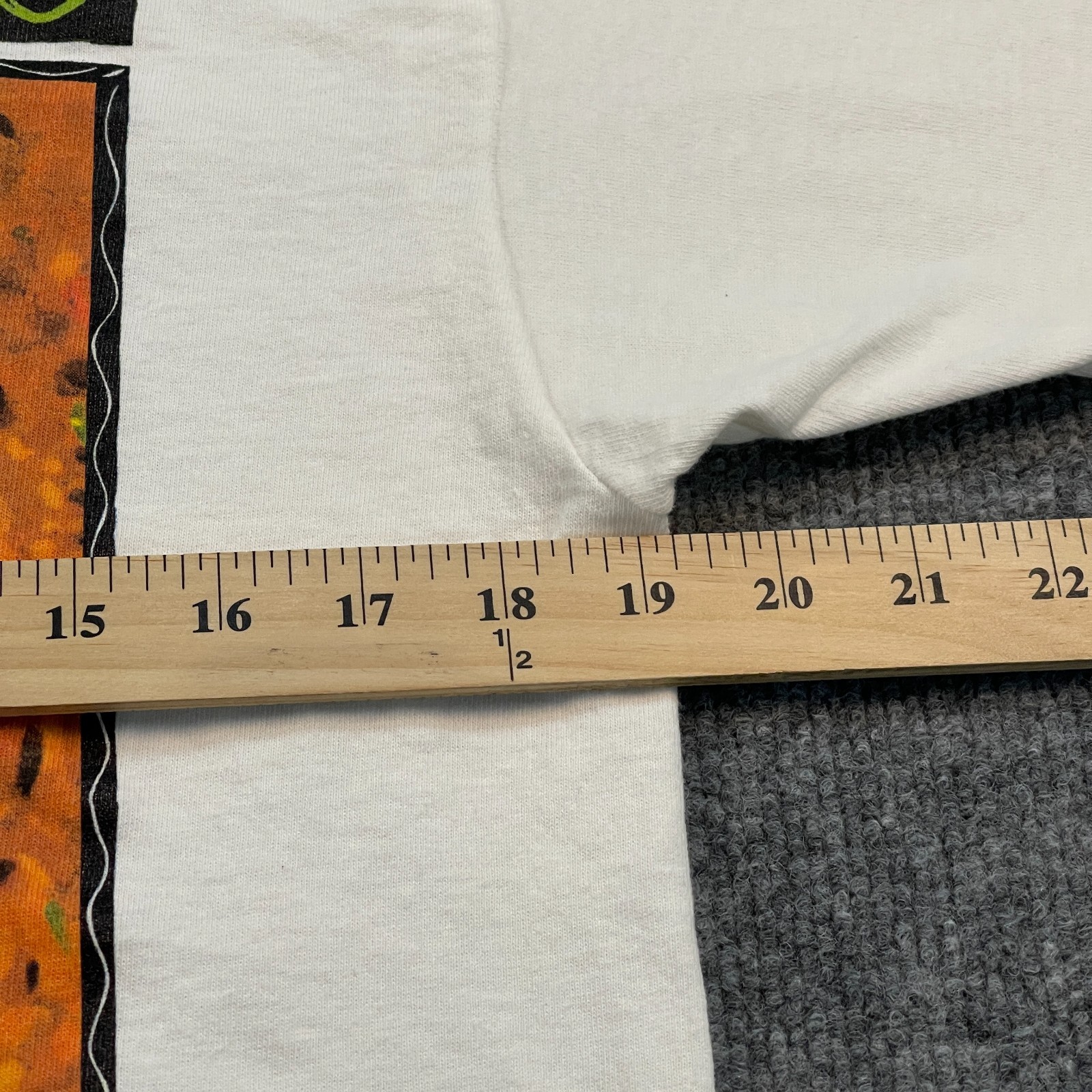 Vintage 1993 Chicago Jazz Music Festival Art Shirt Medium 19×28 Saxophone