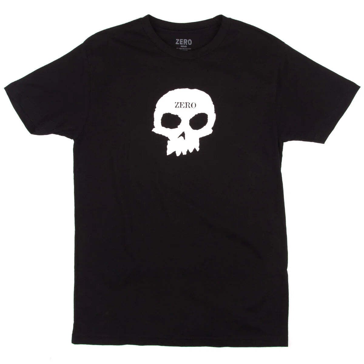 Zero Shirt Single Skull Black Skateboard Mens