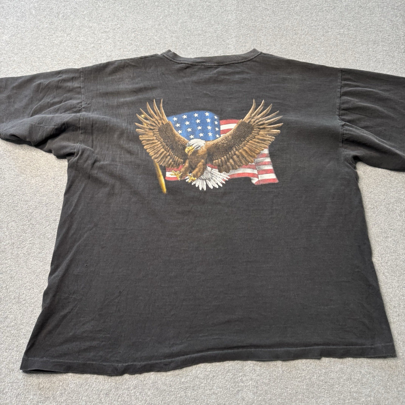 Vintage Army T Shirt Mens XL Air Capital US Army JROTC Leadership School 90s