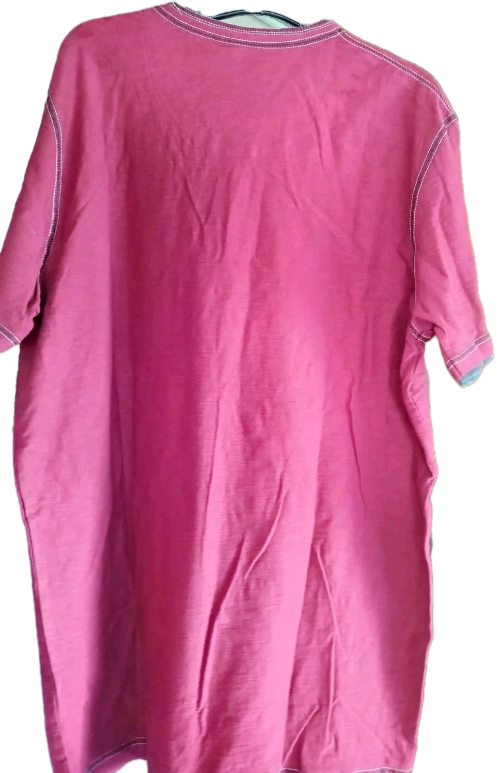 NWT Modern Culture Club 80’s Burgundy Short Sleeve Henley Size XL