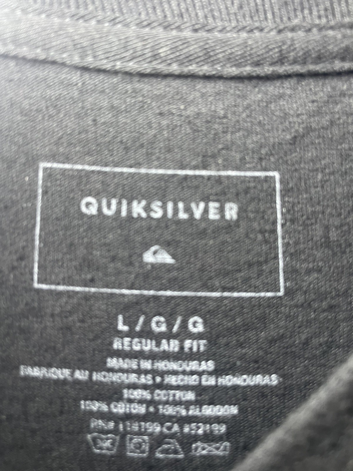 Quicksilver T-shirt Mens Size Large