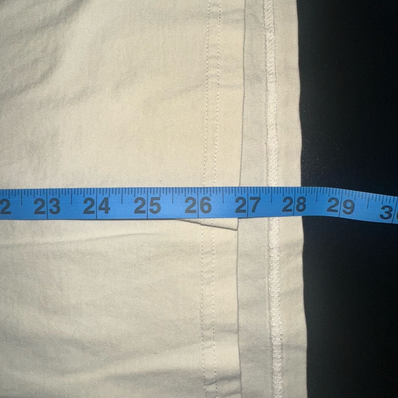 H&M Regular Fit Cream Crew Neck T-Shirt