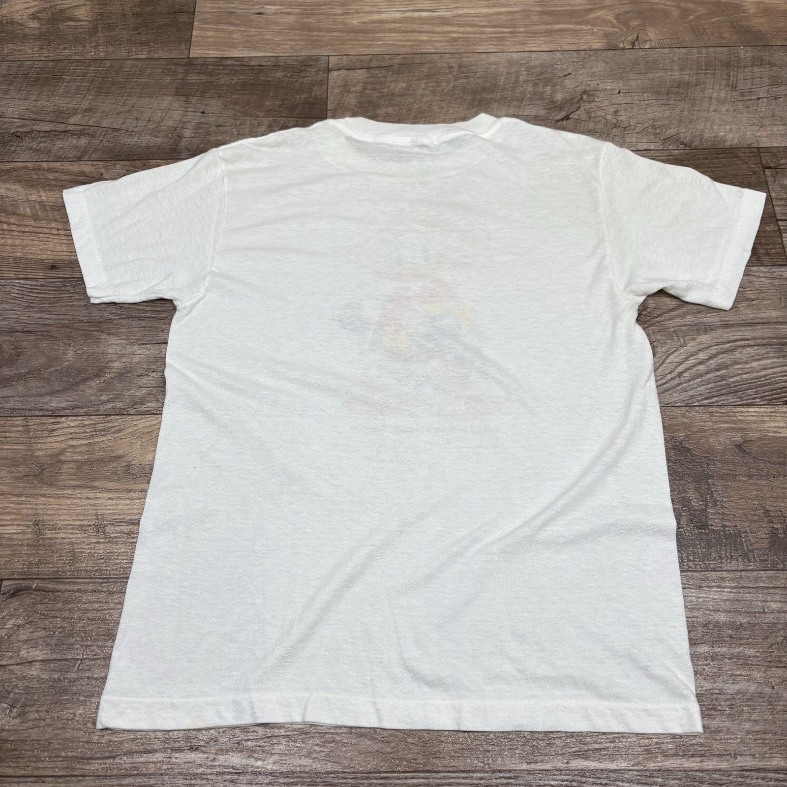 Vintage Donald Duck Cowboy Western Walt Disney Home Video Shirt Size L USA Made
