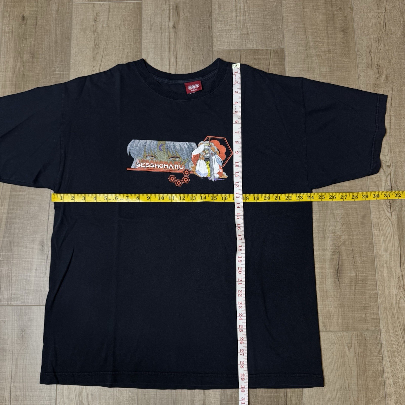 Vintage 2005 Inuyasha x Sesshomaru Black T-Shirt Anime Tee Men’s Size XL