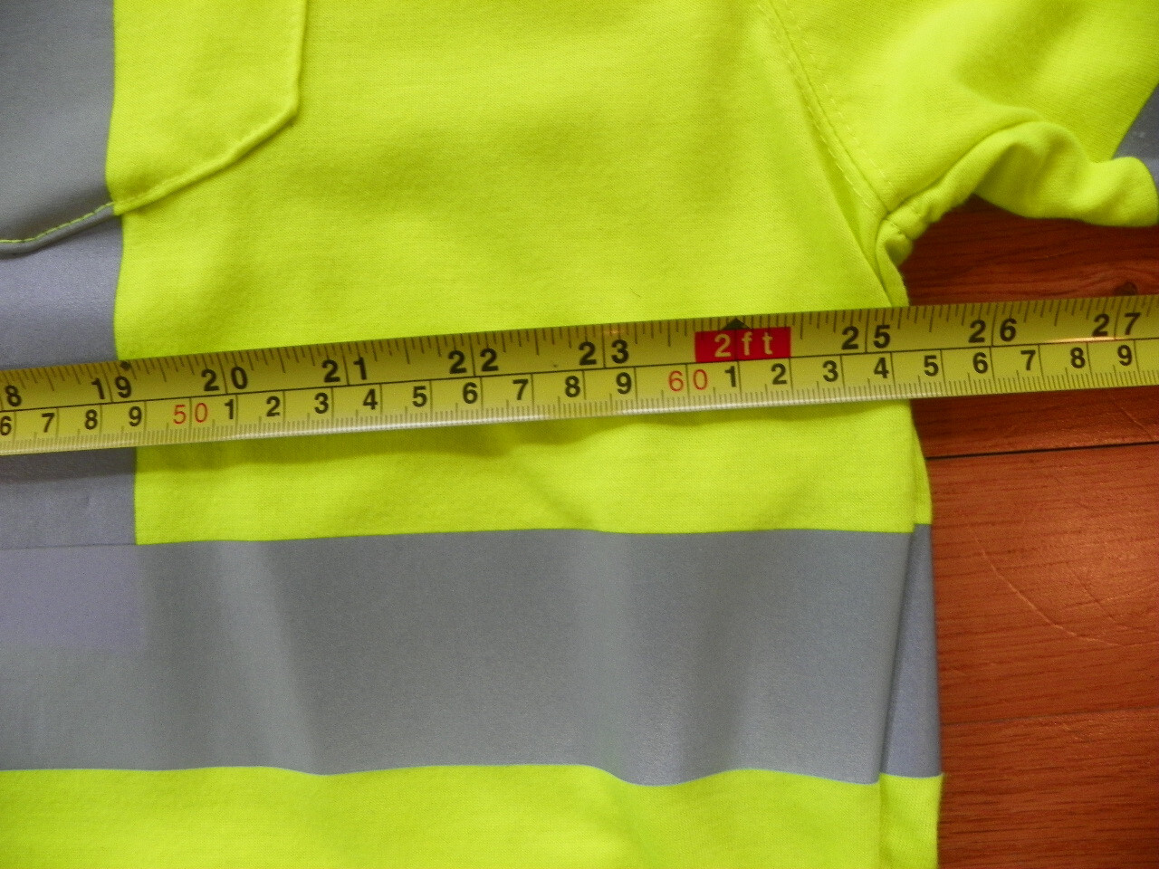NWOT BERNE Safety Shirt Class 3 Level 2 Neon Yellow Reflective Stripe 2X