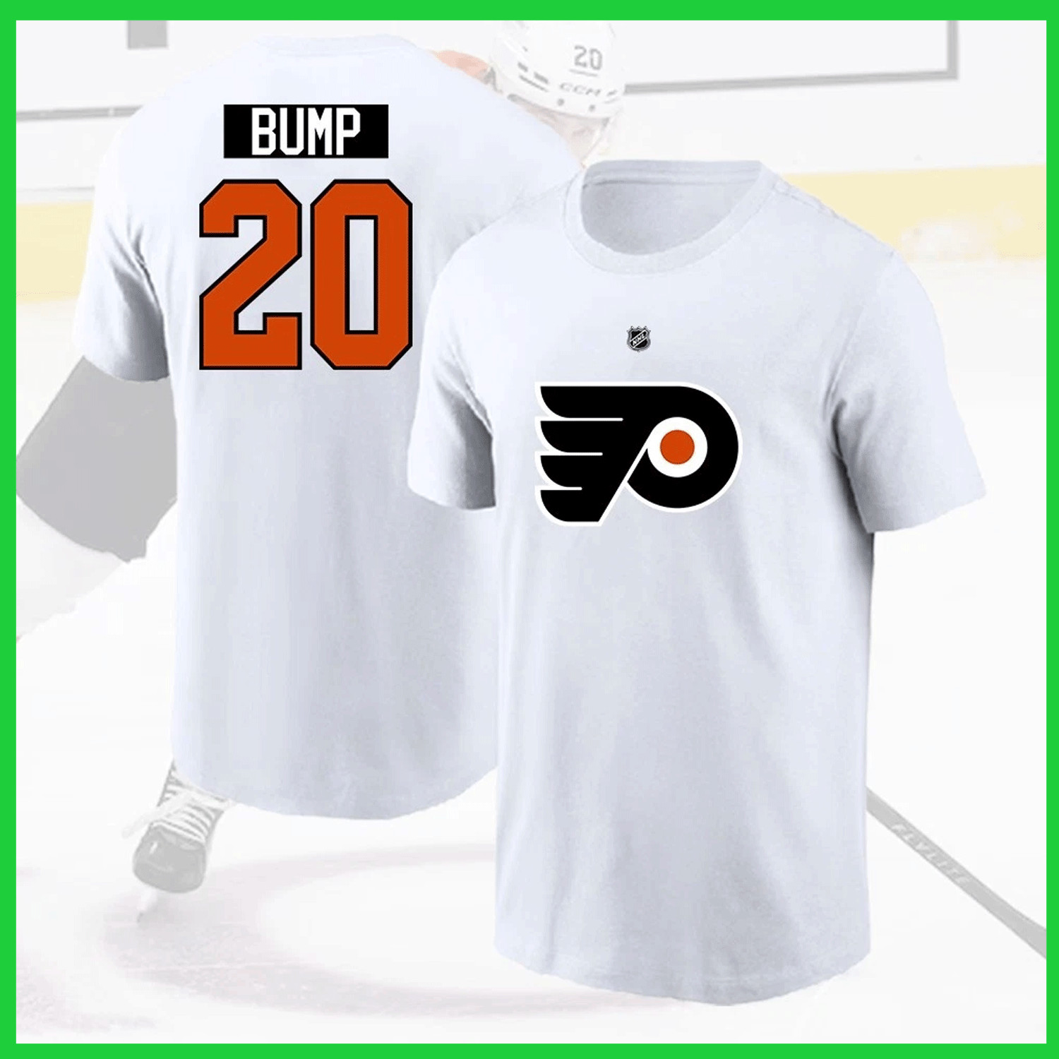 HOT – Alex #20 Bump Phil@delphia Flyer$ Team Name & Number Player Full Size Fans