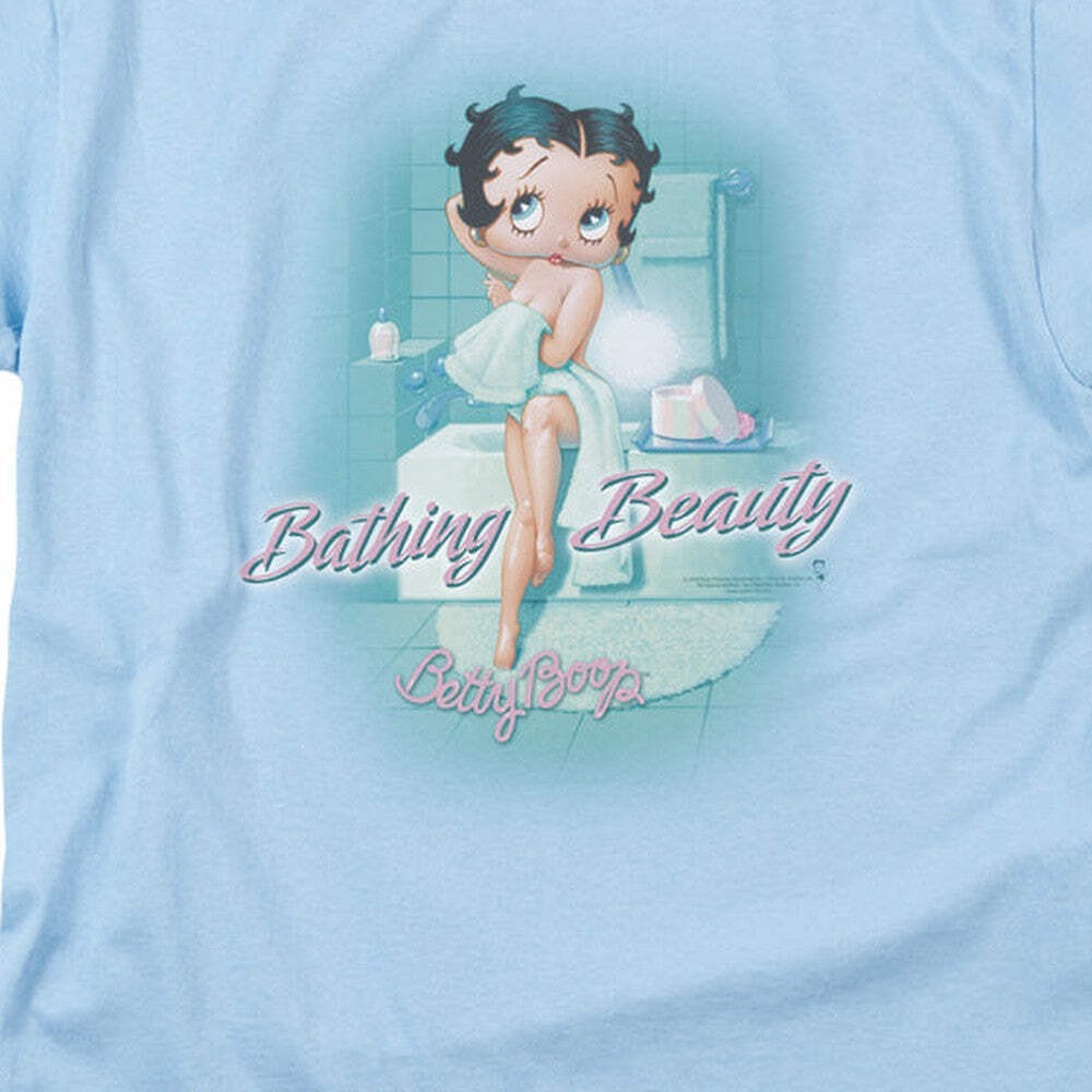 Betty Boop Bathing Beauty Licensed Adult Unisex T-Shirt Regular Fit Tee SM-3X